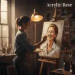 Commisioned Single Portrait - Acrylic Base